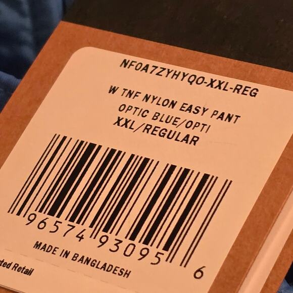 The‎ North Face Women’s TNF™ Easy Wind Pants Optic Blue Plus Size XXL NEW! - Picture 15 of 15